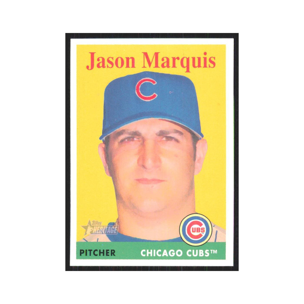 Jason Marquis 2007 Topps Heritage #196 Chicago Cubs Baseball Card NM