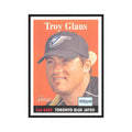 Troy Glaus 2007 Topps Heritage #422 Toronto Blue Jays Baseball Card NM