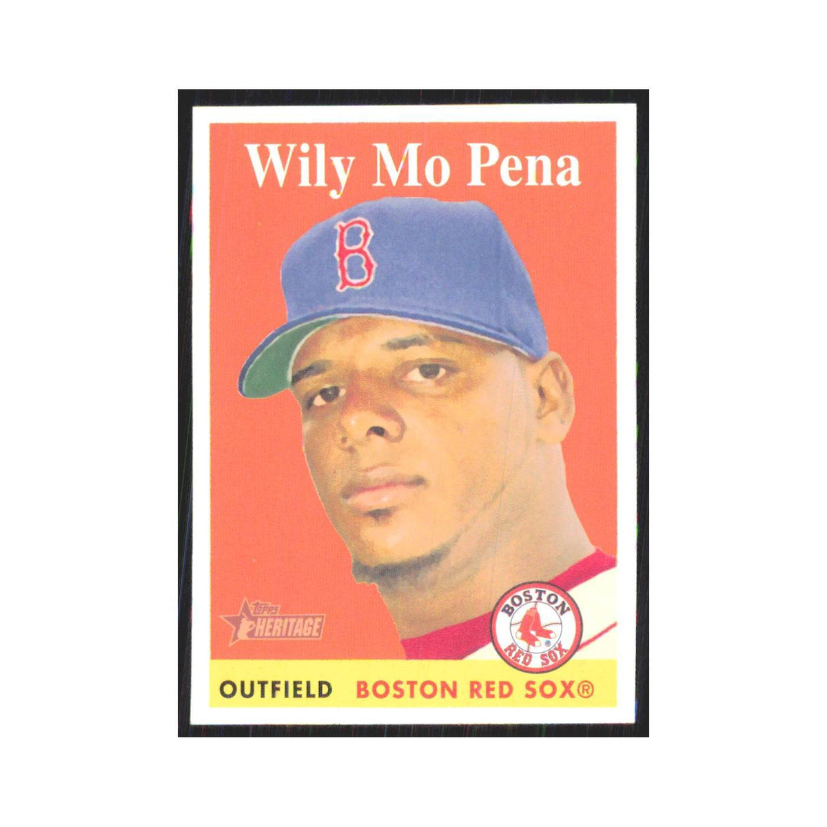 Wily Mo Pena 2007 Topps Heritage #178 Boston Red Sox Baseball Card NM