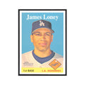 James Loney 2007 Topps Heritage #441 Los Angeles Dodgers Baseball Card NM