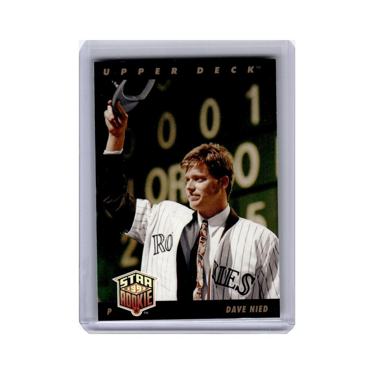 Dave Nied 1993 Upper Deck #27 Colorado Rockies Baseball Card NM