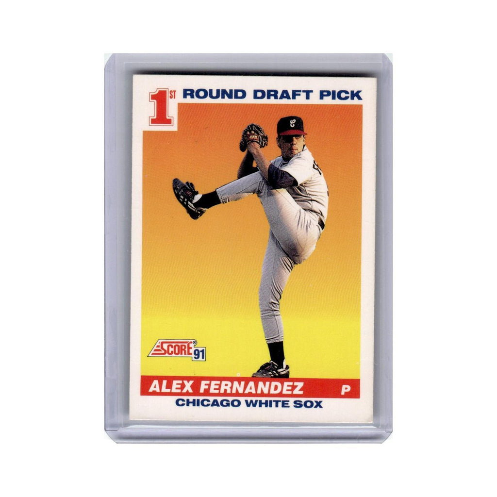 Alex Fernandez 1991 Score #382 Chicago White Sox Baseball Card NM