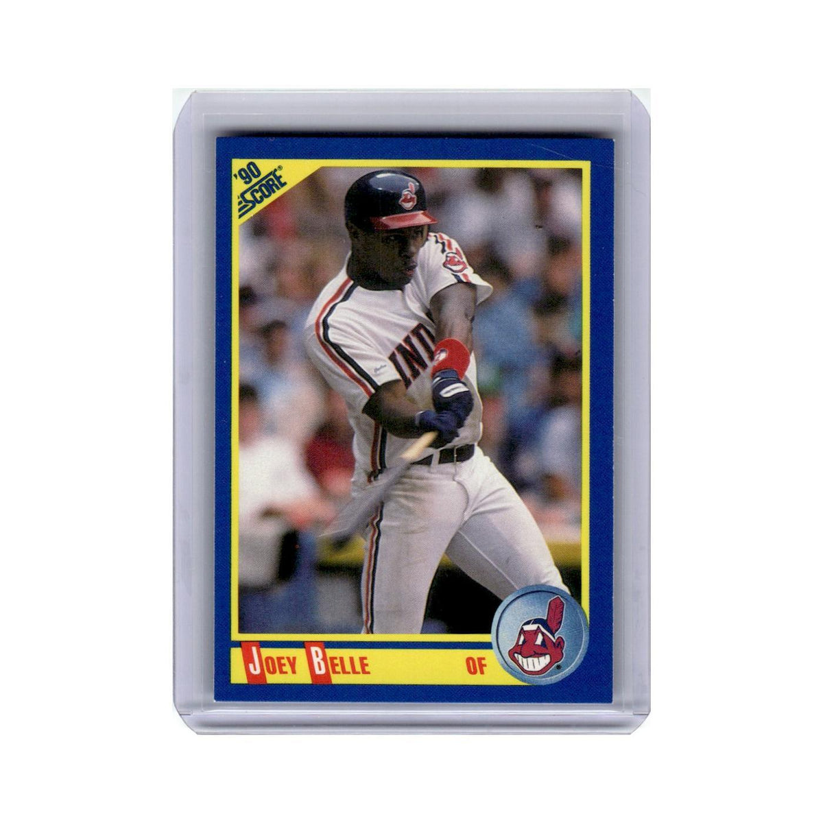 Joey Belle 1990 Score #508 Cleveland Indians Baseball Card NM