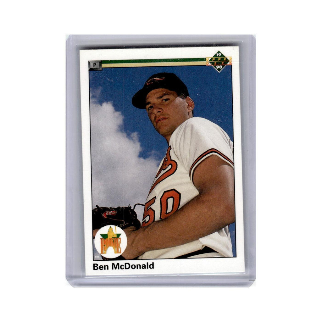 Ben McDonald Rookie 1990 Upper Deck #54 Baltimore Orioles Baseball Card NM