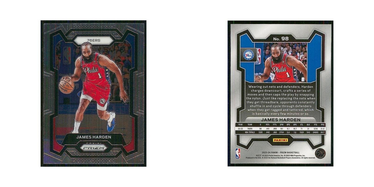 2023 Panini Prizm James Harden 76ers #98