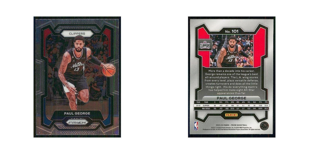 2023 Panini Prizm Paul George Clippers #101