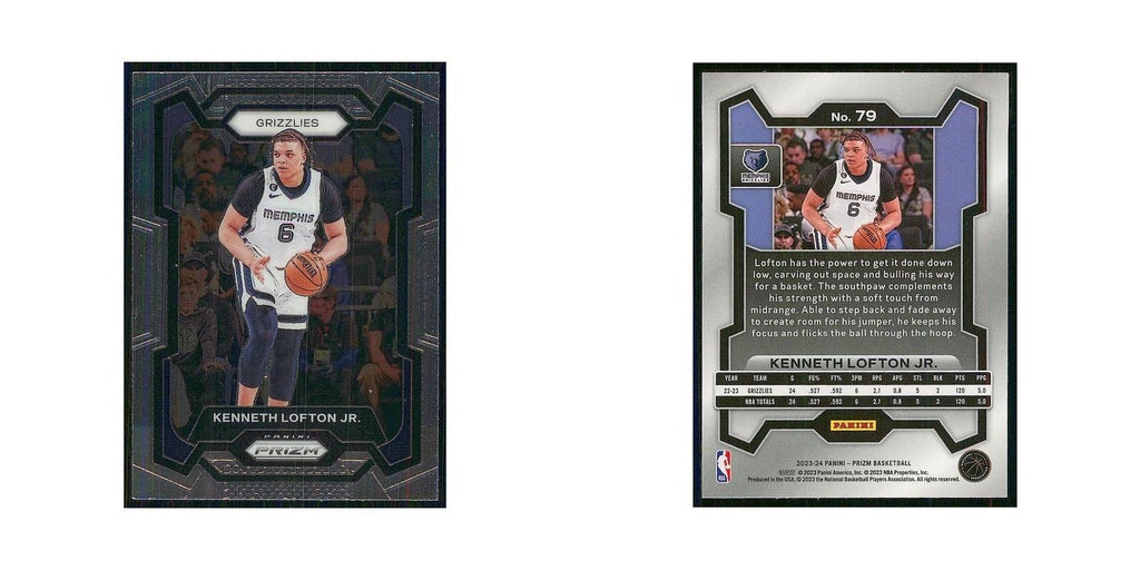 2023 Panini Prizm Kenneth Lofton Jr. Grizzlies #79