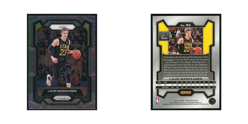 2023 Panini Prizm Lauri Markkanen Jazz #93