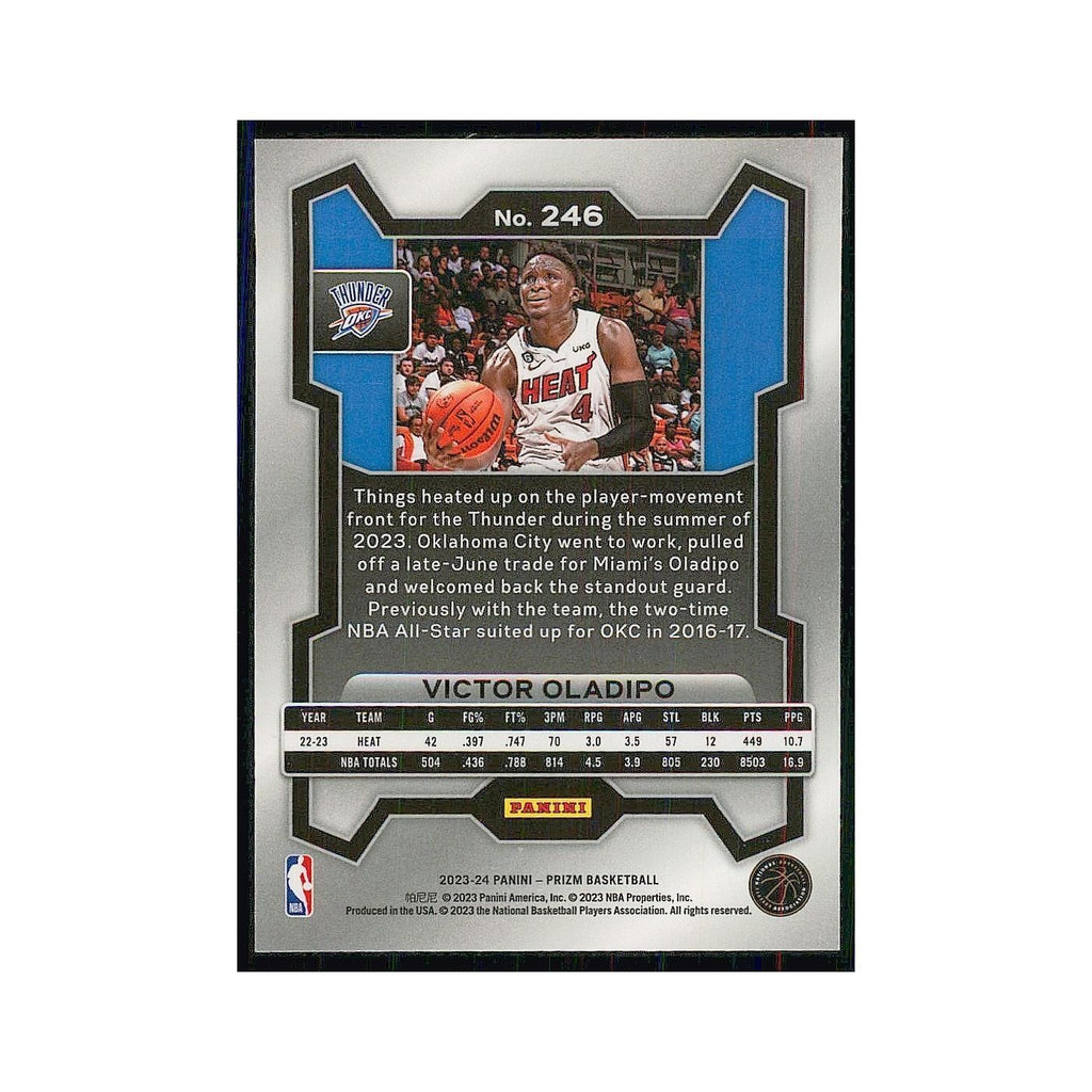 2023 Panini Prizm Victor Oladipo Thunder #246