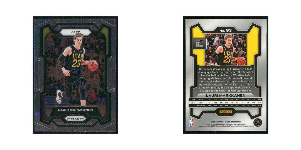 2023 Panini Prizm Lauri Markkanen Jazz #93