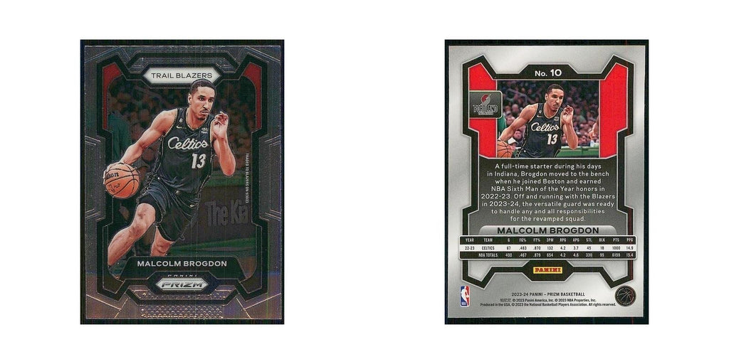 2023 Panini Prizm Malcolm Brogdon Blazers #10