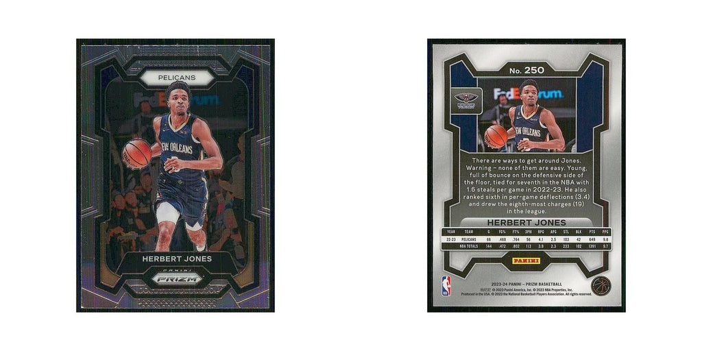 2023 Panini Prizm Herbert Jones Pelicans #250