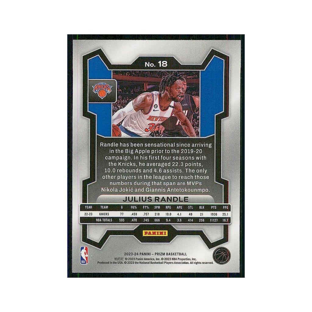 2023 Panini Prizm Julius Randle Knicks #18