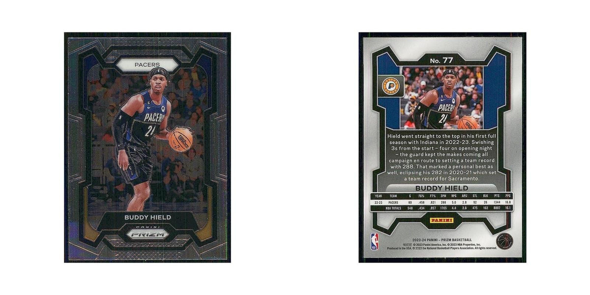 2023 Panini Prizm Buddy Hield Pacers #77
