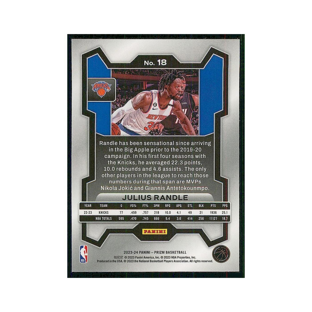 2023 Panini Prizm Julius Randle Knicks #18