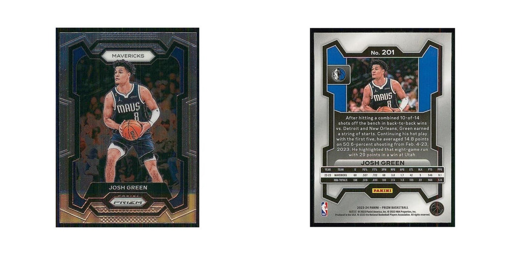 2023 Panini Prizm Josh Green Mavericks #201