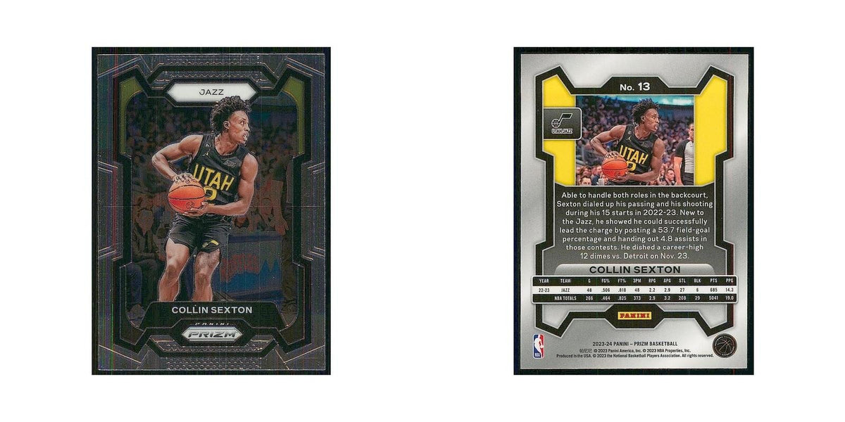 2023 Panini Prizm Collin Sexton Jazz #13