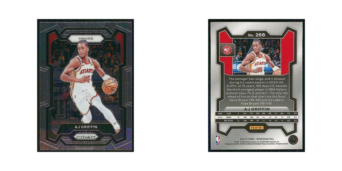 2023 Panini Prizm AJ Griffin Hawks #266