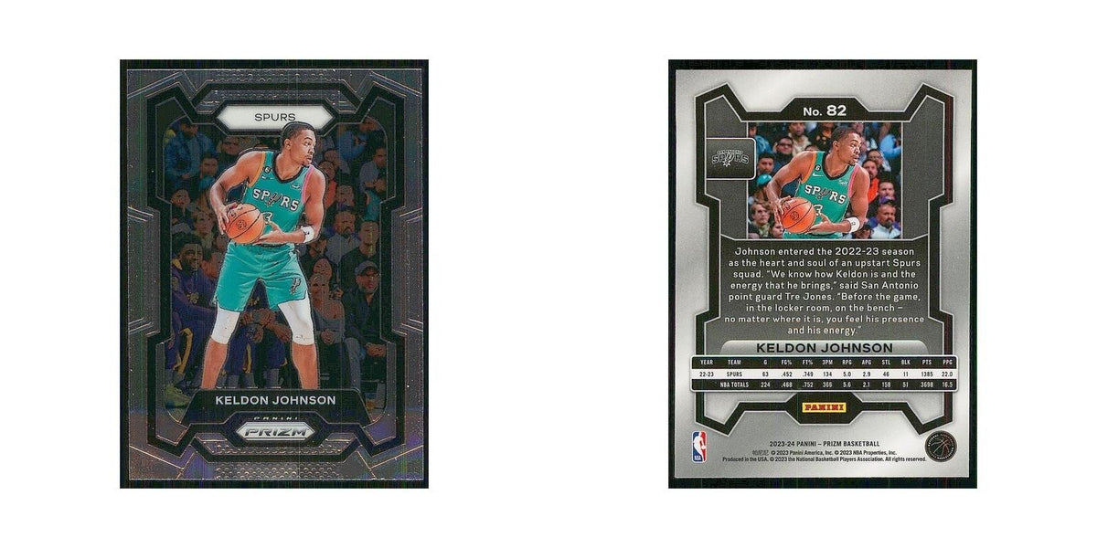 2023 Panini Prizm Keldon Johnson Spurs #82