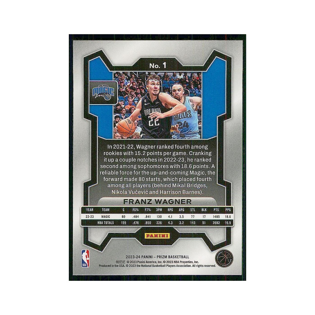 2023 Panini Prizm Franz Wagner Magic #1
