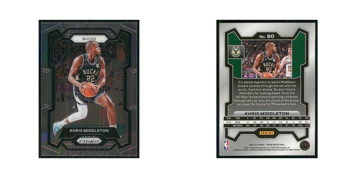 2023 Panini Prizm Khris Middleton Bucks #60