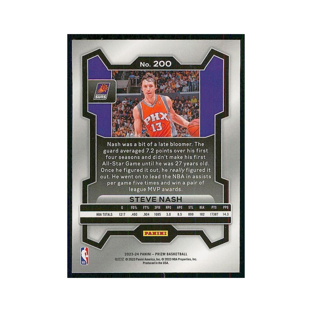 2023 Panini Prizm Steve Nash Suns #200