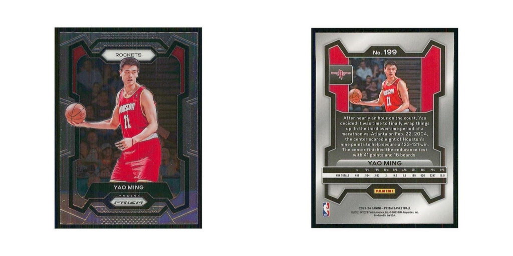 2023 Panini Prizm Yao Ming Rockets #199
