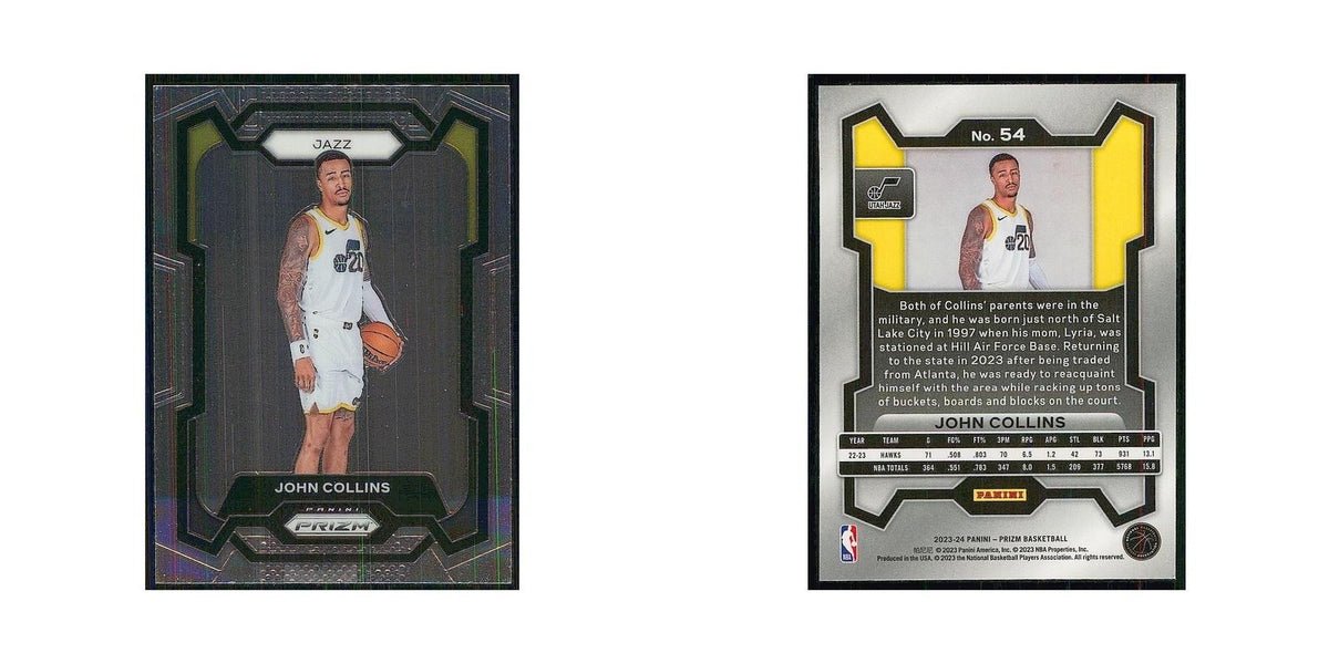 2023 Panini Prizm John Collins Jazz #54