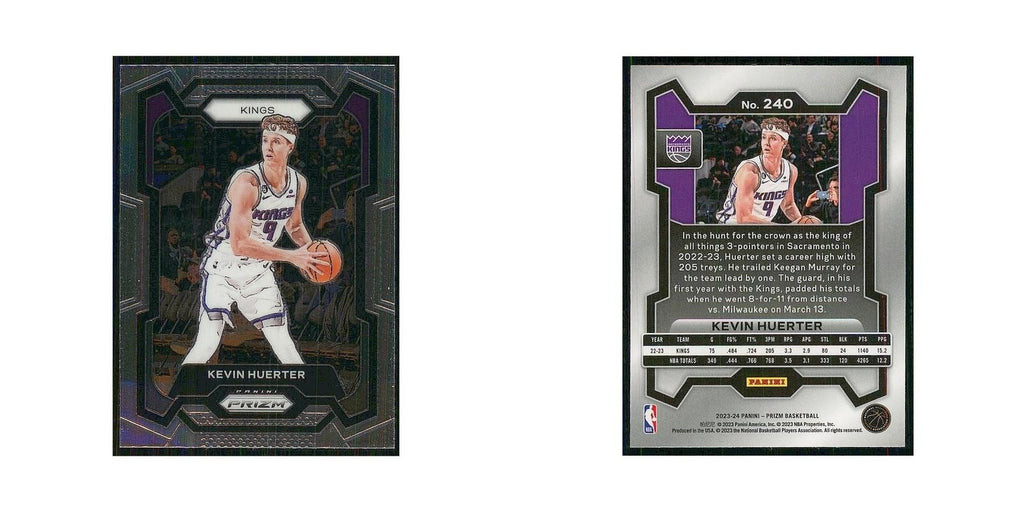 2023 Panini Prizm Kevin Huerter Kings #240