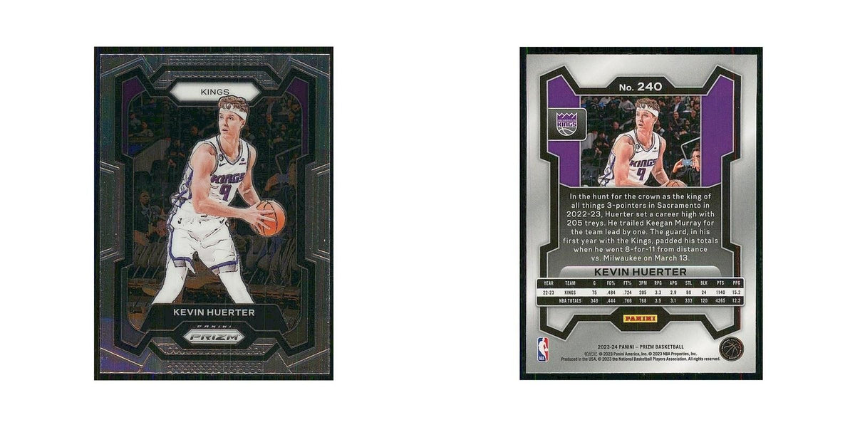 2023 Panini Prizm Kevin Huerter Kings #240