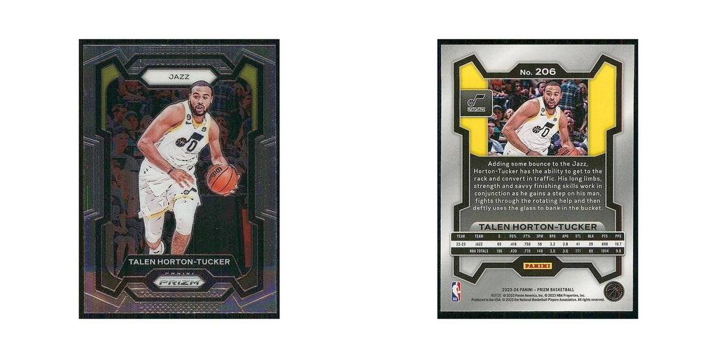2023 Panini Prizm Talen Horton-Tucker Jazz #206