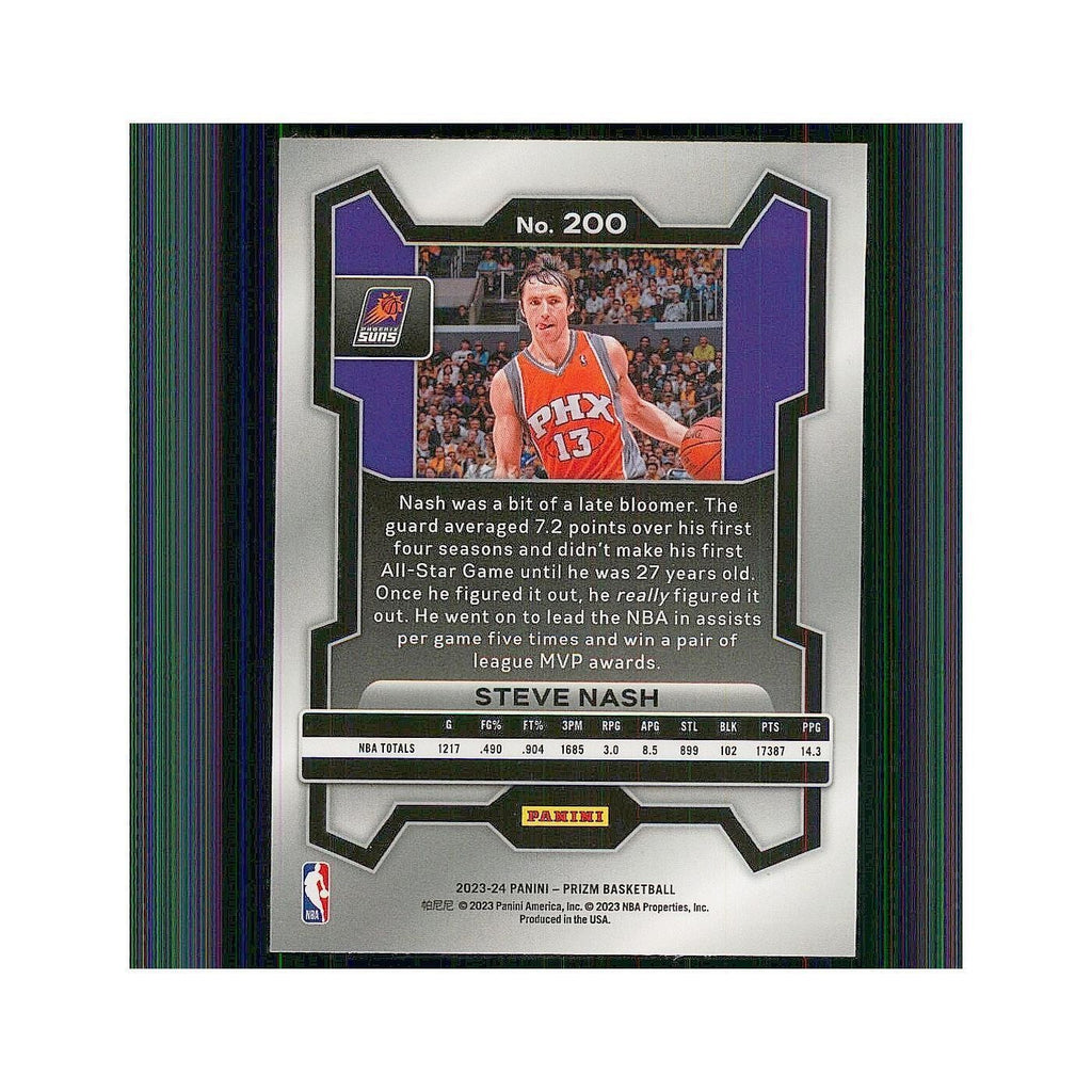 2023 Panini Prizm Steve Nash Suns #200