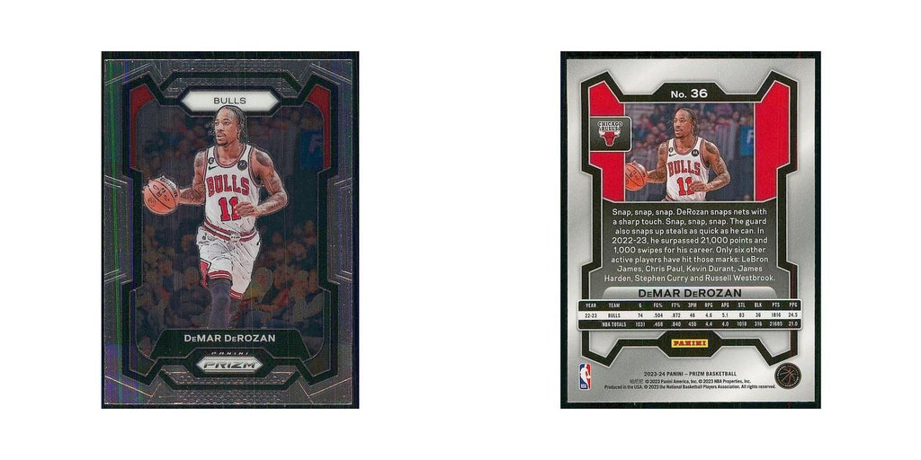 2023 Panini Prizm DeMar DeRozan Bulls #36