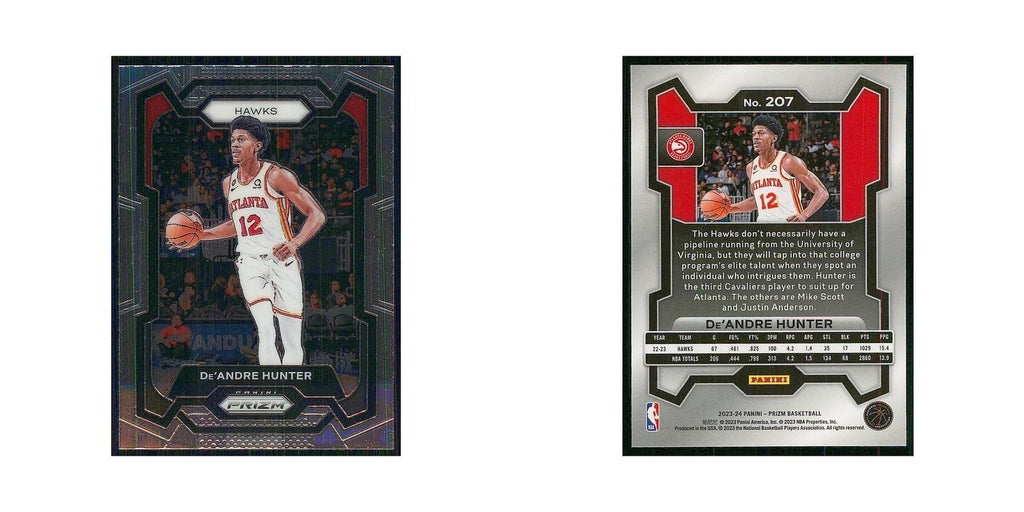 2023 Panini Prizm De'Andre Hunter Hawks #207
