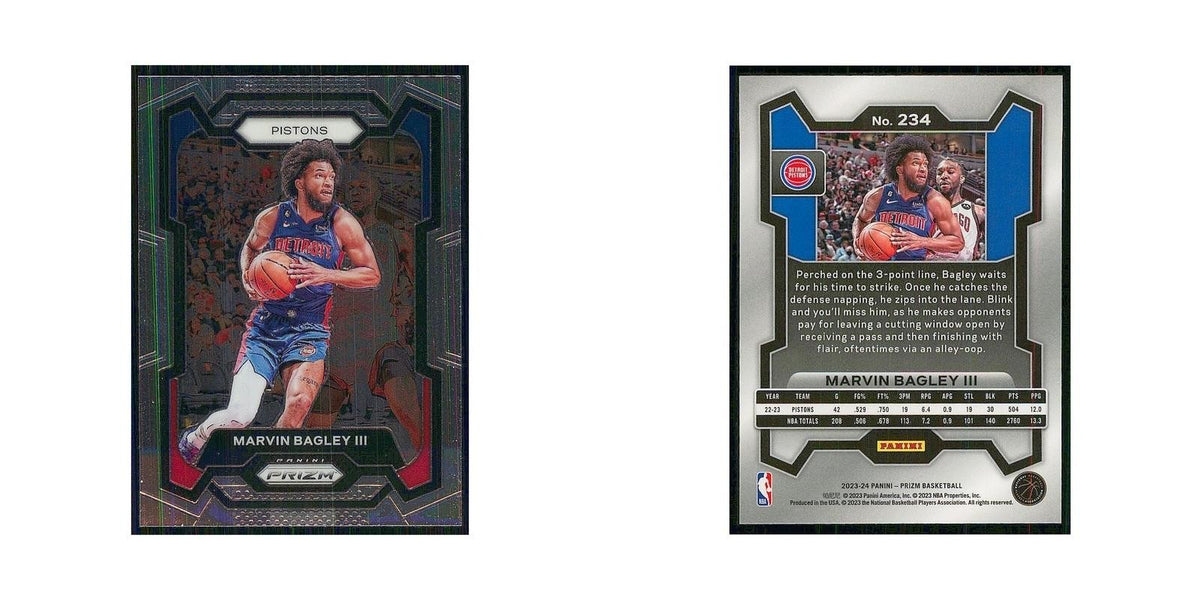 2023 Panini Prizm Marvin Bagley III Pistons #234