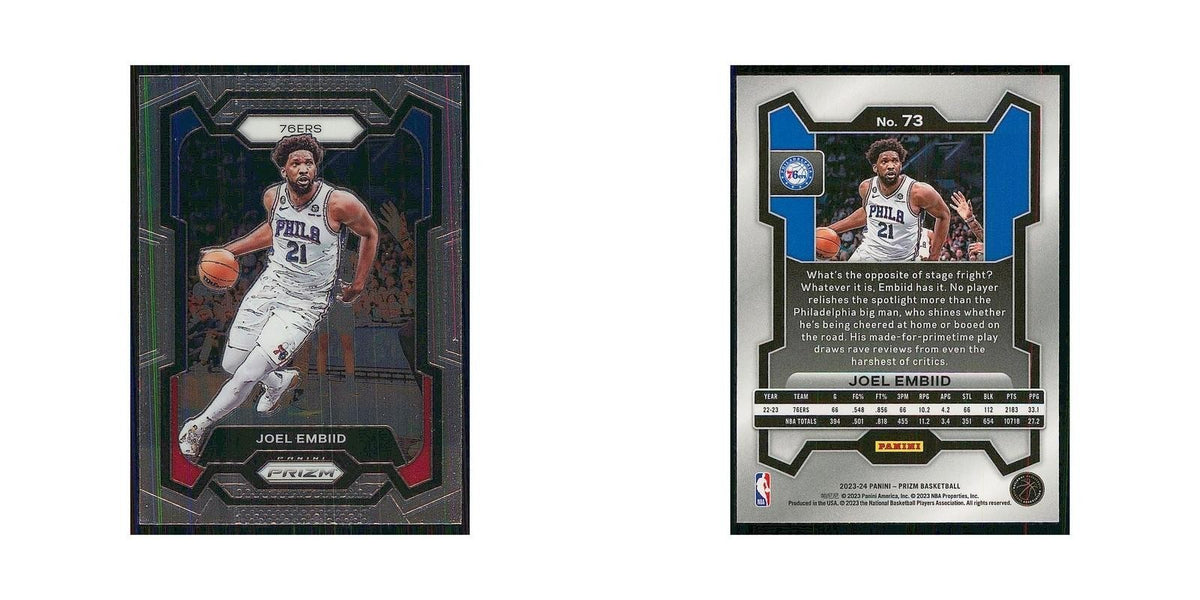 2023 Panini Prizm Joel Embiid 76ers #73