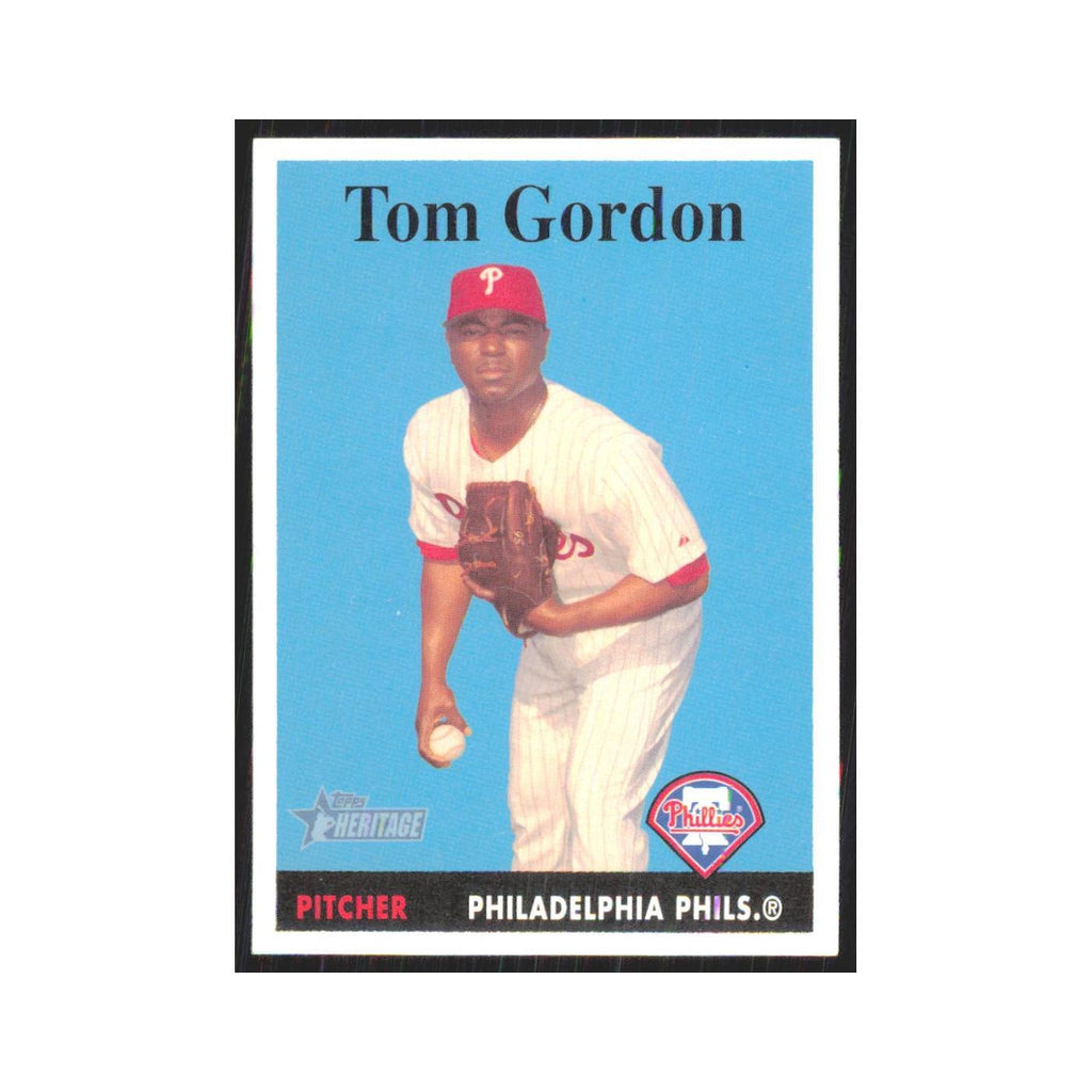 Tom Gordon 2007 Topps Heritage #251 Philadelphia Phillies Baseball Card NM