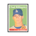Chad Billingsley 2007 Topps Heritage #313 Los Angeles Dodgers Baseball Card NM