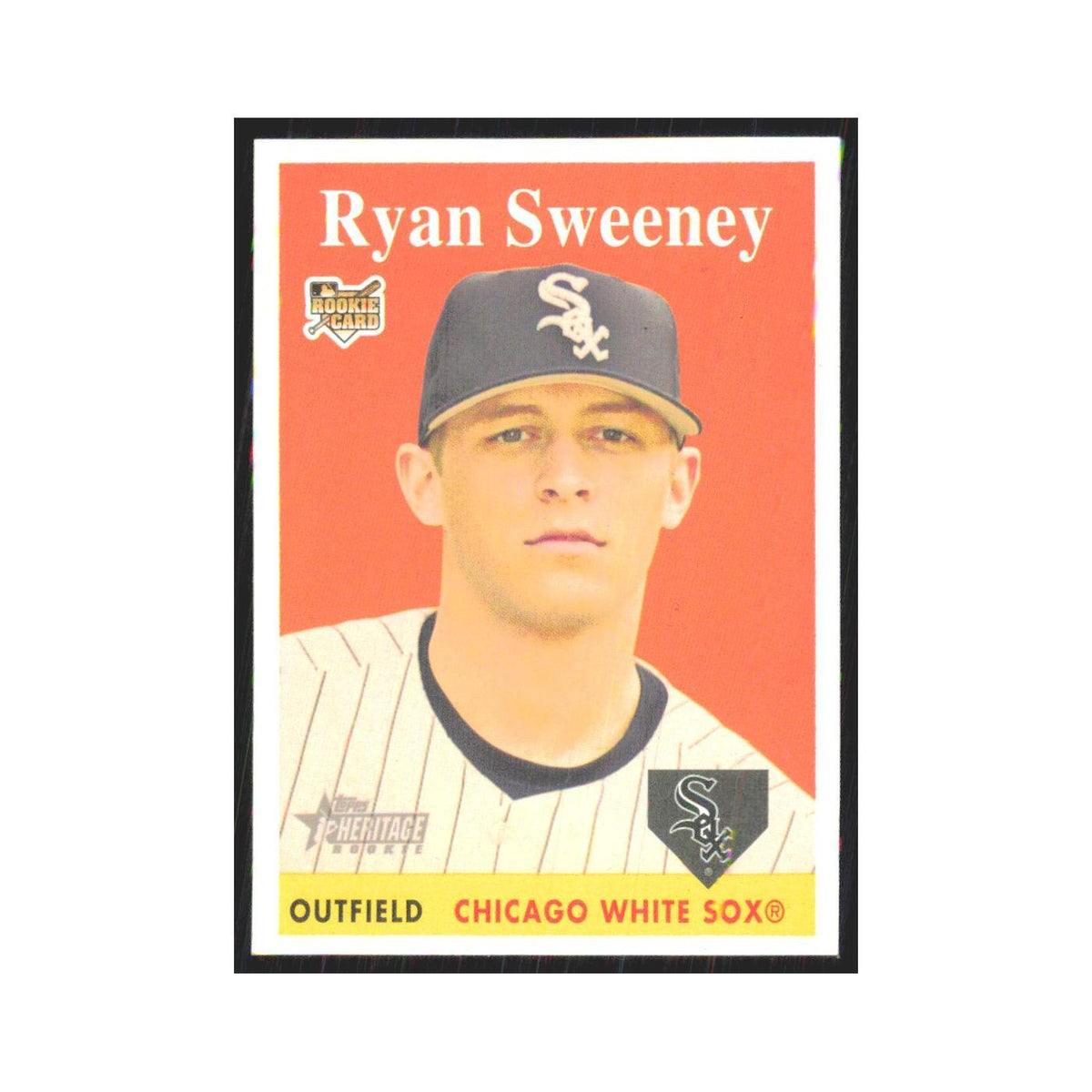 Ryan Sweeney Rookie 2007 Topps Heritage #56 Chicago White Sox Baseball Card NM