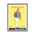 Scott Downs 2007 Topps Heritage #242 Toronto Blue Jays Baseball Card NM