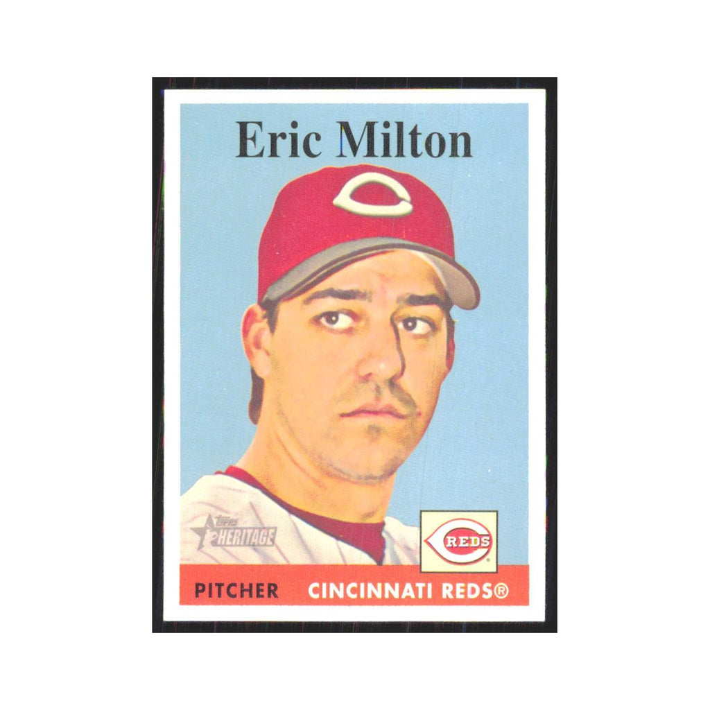 Eric Milton 2007 Topps Heritage #172 Cincinnati Reds Baseball Card NM