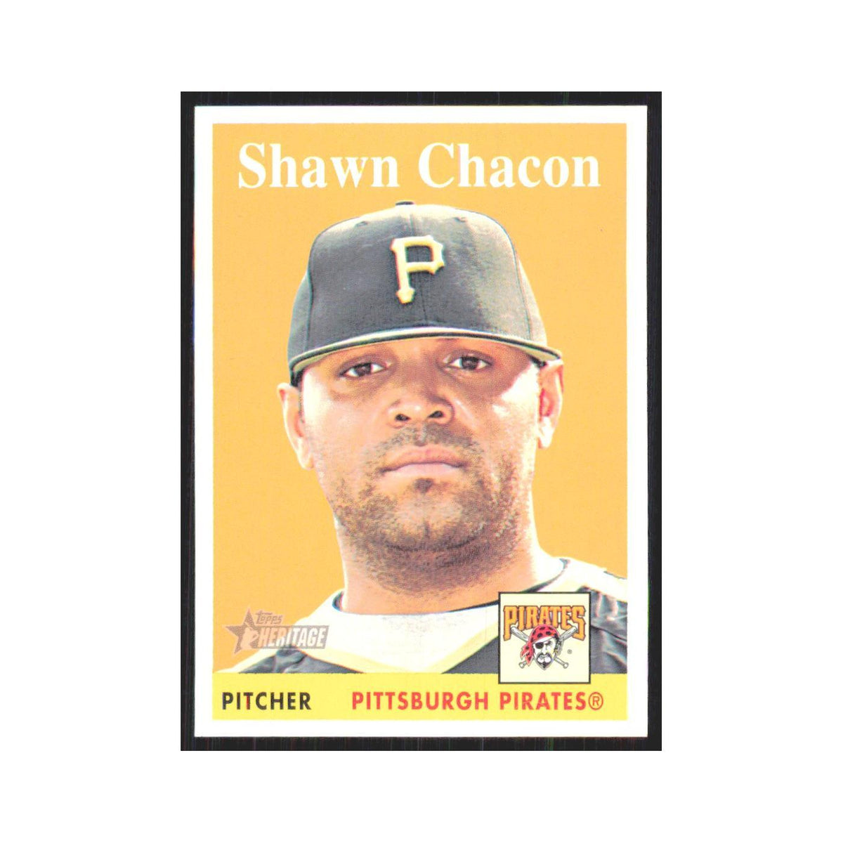Shawn Chacon 2007 Topps Heritage #87 Pittsburgh Pirates Baseball Card NM