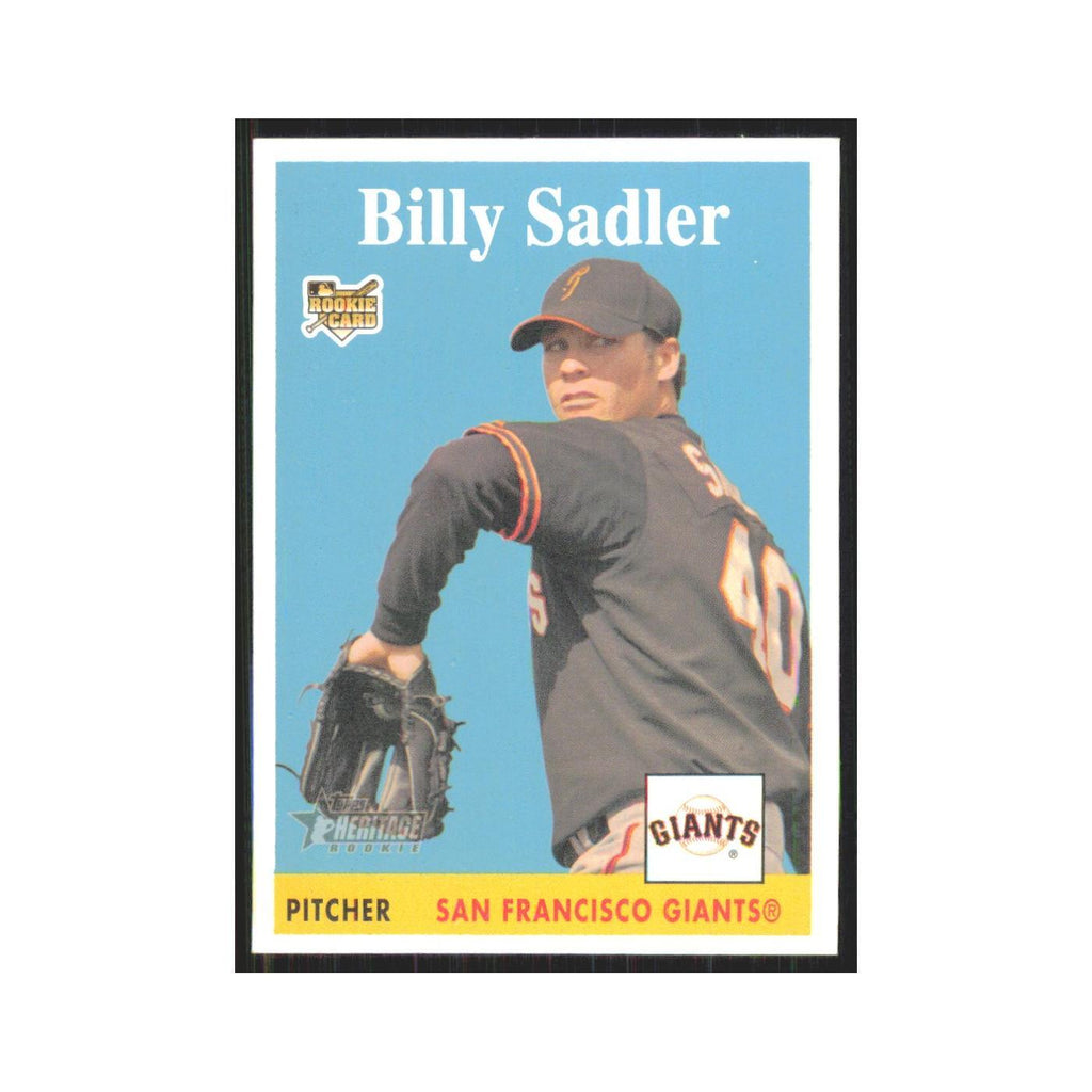 Billy Sadler 2007 Topps Heritage #37 San Francisco Giants Baseball Card NM