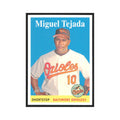 Miguel Tejada 2007 Topps Heritage #259 Baltimore Orioles Baseball Card NM