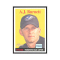 A.J. Burnett 2007 Topps Heritage #305 Toronto Blue Jays Baseball Card NM