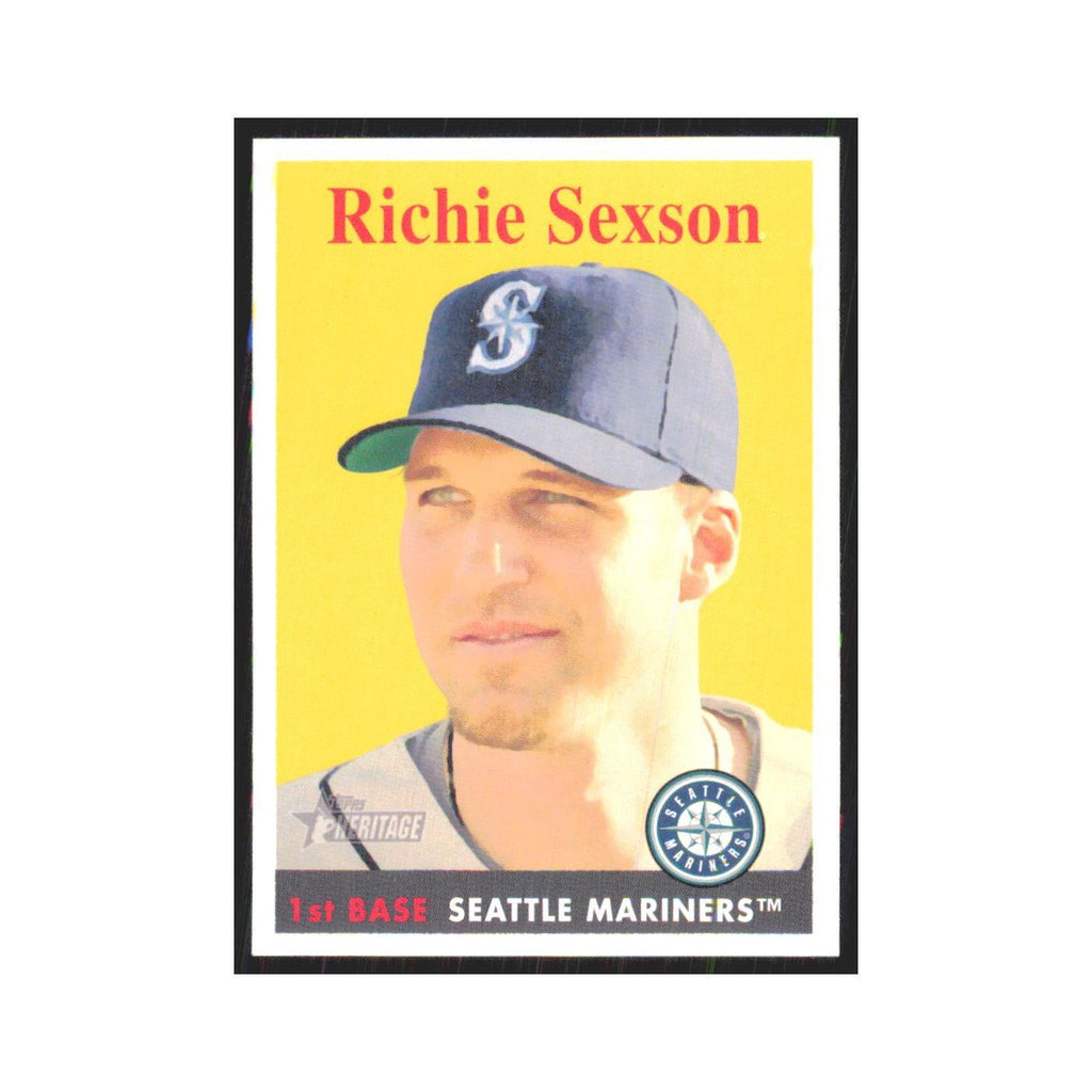 Richie Sexson 2007 Topps Heritage #160 Seattle Mariners Baseball Card NM