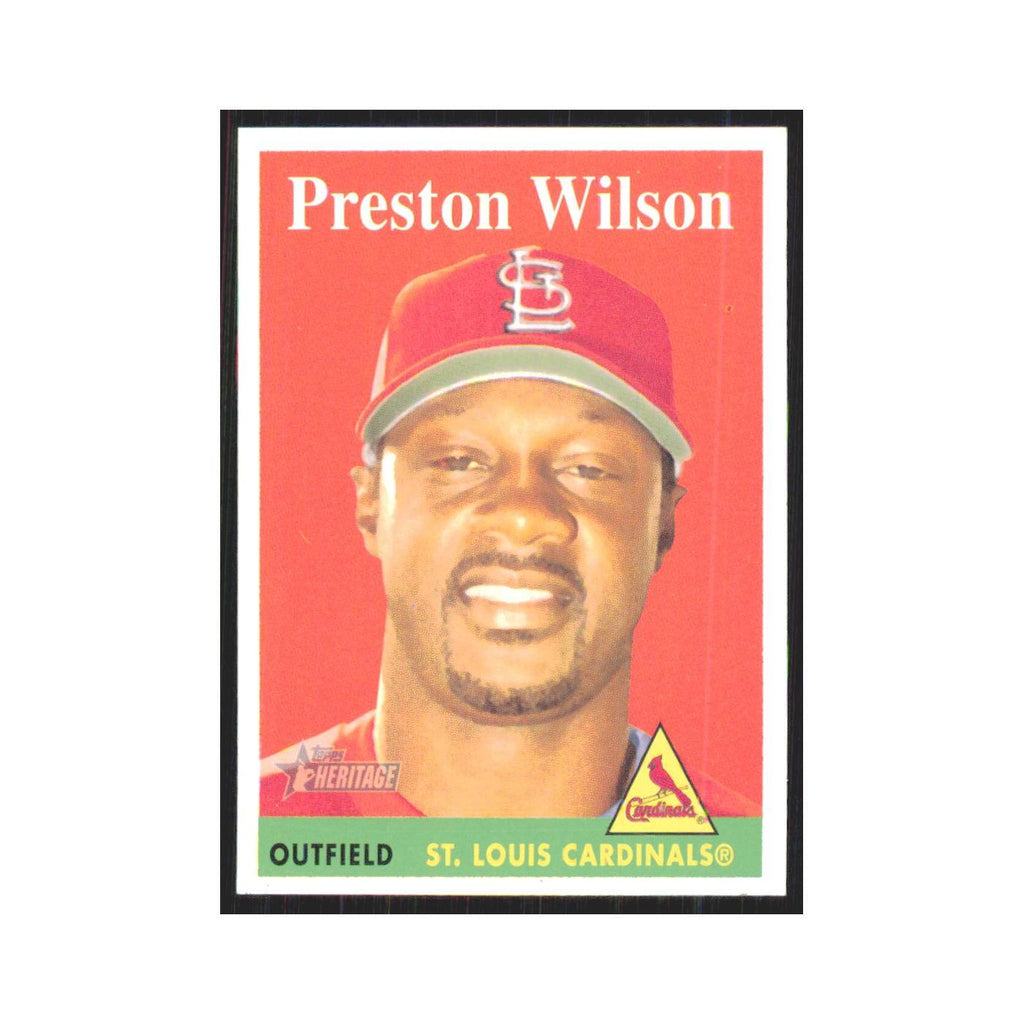 Preston Wilson 2007 Topps Heritage #60 St St. Louis Cardinals Baseball Card NM