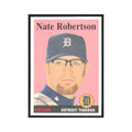Nate Robertson 2007 Topps Heritage #282 Detroit Tigers Baseball Card NM