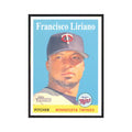 Francisco Liriano 2007 Topps Heritage #328 Minnesota Twins Baseball Card NM