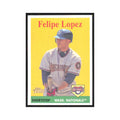 Felipe Lopez 2007 Topps Heritage #55 Washington Nationals Baseball Card NM